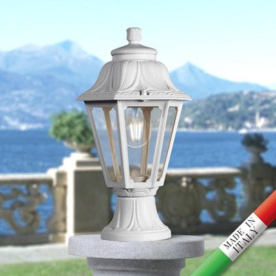 Lanterna in Resina MIKROLOT ANNA Bianca IP55 E27 Fumagalli