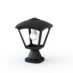 Lanterna in Resina DISMA ROBY Nero IP55 E27 Fumagalli