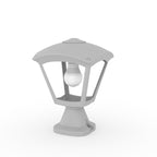 Lanterna in Resina DISMA ROBY Grigio IP55 E27 Fumagalli