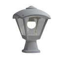 Lanterna in Resina DISMA DARIO Grigio IP55 E27 Fumagalli