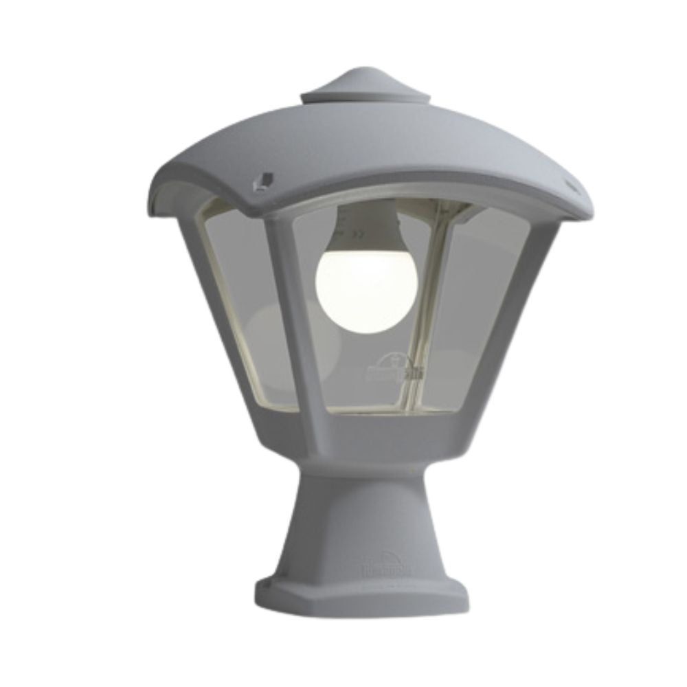 Lanterna in Resina DISMA DARIO Grigio IP55 E27 Fumagalli