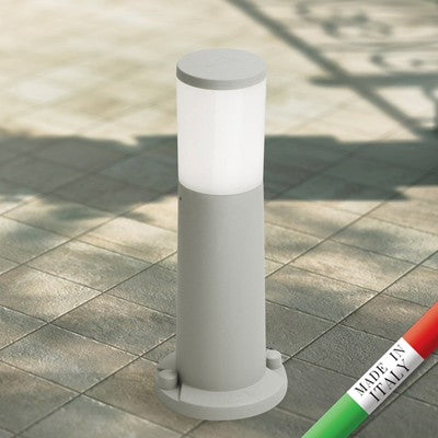 Lampione da Giardino Fumagalli AMELIA 400 Grigio E27 con A60 8,5W CCT