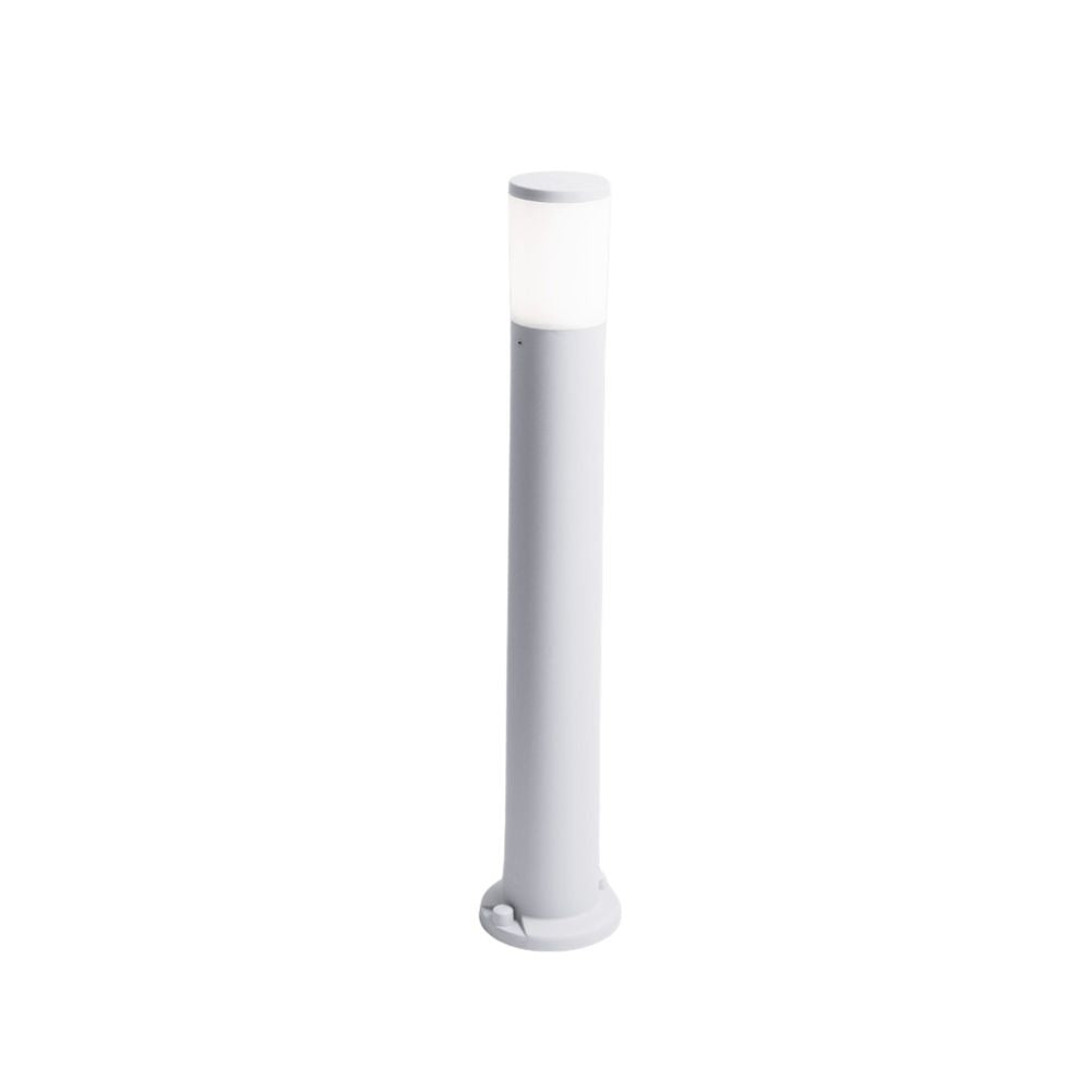 Lampione da Giardino Fumagalli AMELIA 800 Grigio E27 con A60 8,5W CCT