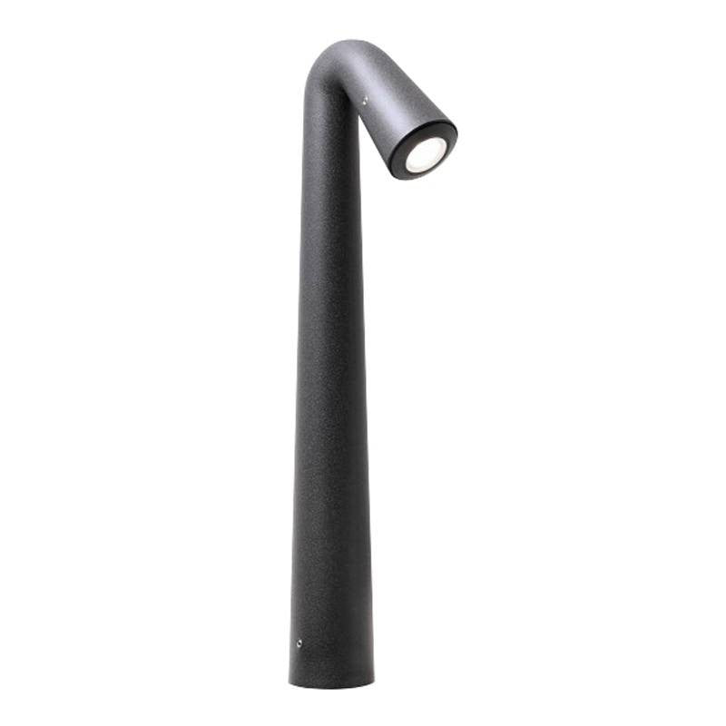Lampione da Giardino in Resina STEVEN Nero con G9 1,7W 4000K