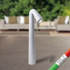 Lampione da Giardino in Resina STEVEN Bianco con G9 1,7W 4000K