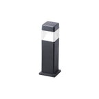 Lampione da Giardino in Resina ELISA 500 Nero con LED GX53 10W CCT
