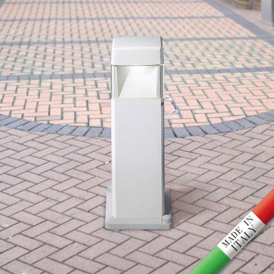 Lampione da Giardino in Resina ELISA 500 Bianco con LED GX53 10W CCT