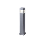 Lampione da Giardino in Resina ELISA 800 Grigio con LED GX53 10W CCT