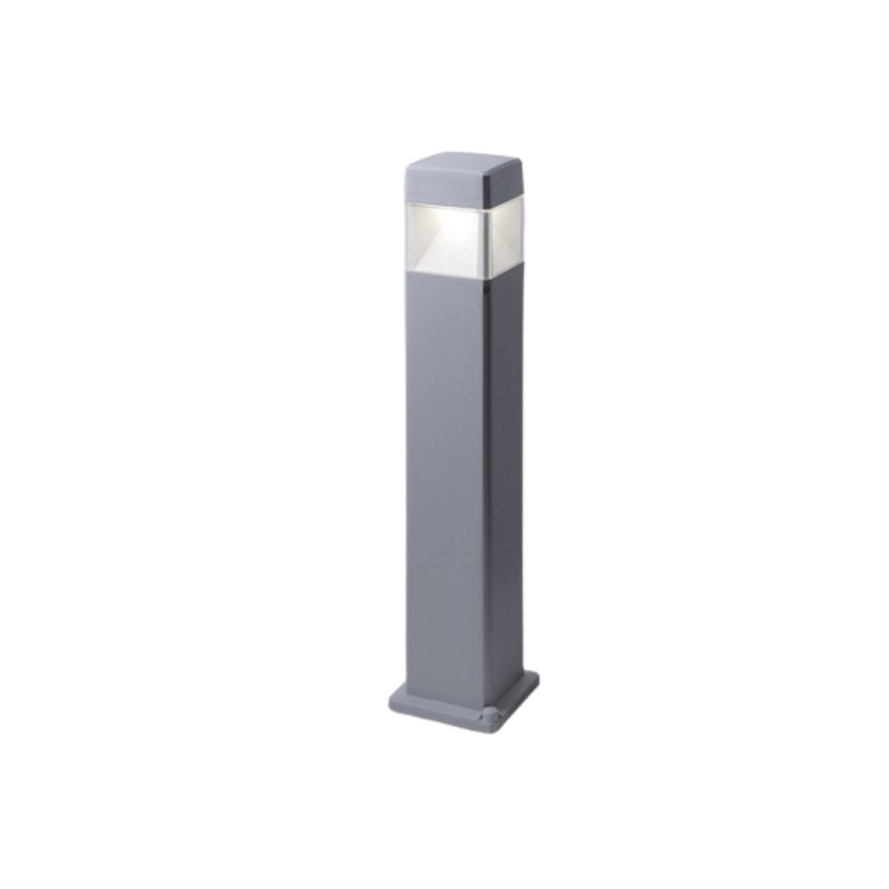 Lampione da Giardino in Resina ELISA 800 Grigio con LED GX53 10W CCT