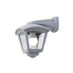 Lanterna Applique da Parete in Resina NARDO ROBY Grigio E27 IP55