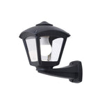 Lanterna Applique da Parete in Resina NARDO ROBY Nero E27 IP55
