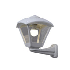 Lanterna Applique da Parete in Resina NARDO DARIO Grigio E27 IP55