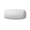Applique in Resina ABRAM 270 Bianco IP55 con R7S 10,5W CCT