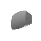 Applique in Resina ABRAM 150 Grigio IP55 con LED R7S 3,5W CCT