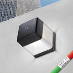 Applique in Resina ELISA WALL Nero IP55 con LED GX53 10W CCT