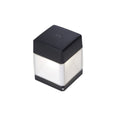 Applique in Resina ELISA WALL Nero IP55 con LED GX53 10W CCT