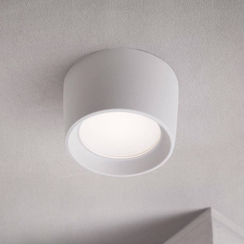 Applique in Resina LIVIA 160 Bianco IP55 con LED GX53 10W CCT