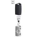 Applique da Parete MARTA 90 1L Bianco IP55 con LED GU10 3,5W CCT
