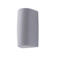 Applique da Parete MARTA 90 1L Grigio IP55 con LED GU10 3,5W CCT