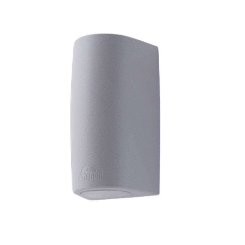 Applique da Parete MARTA 90 1L Grigio IP55 con LED GU10 3,5W CCT