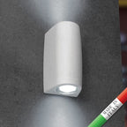 Applique da Parete MARTA 90 2L Bianco IP55 con 2 GU10 7W CCT