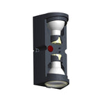 Applique da Parete MARTA 90 2L Bianco IP55 con 2 GU10 7W CCT