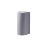 Applique da Parete MARTA 90 2L Grigio IP55 con 2 GU10 7W CCT