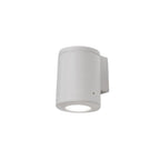Applique da Parete in Resina FRANCA 90 1L Grigio IP55 con GU10 3,5W CCT