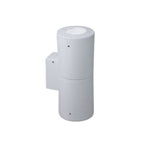 Applique da Parete in Resina FRANCA 90 2L Bianco IP55 GU10 7W CCT