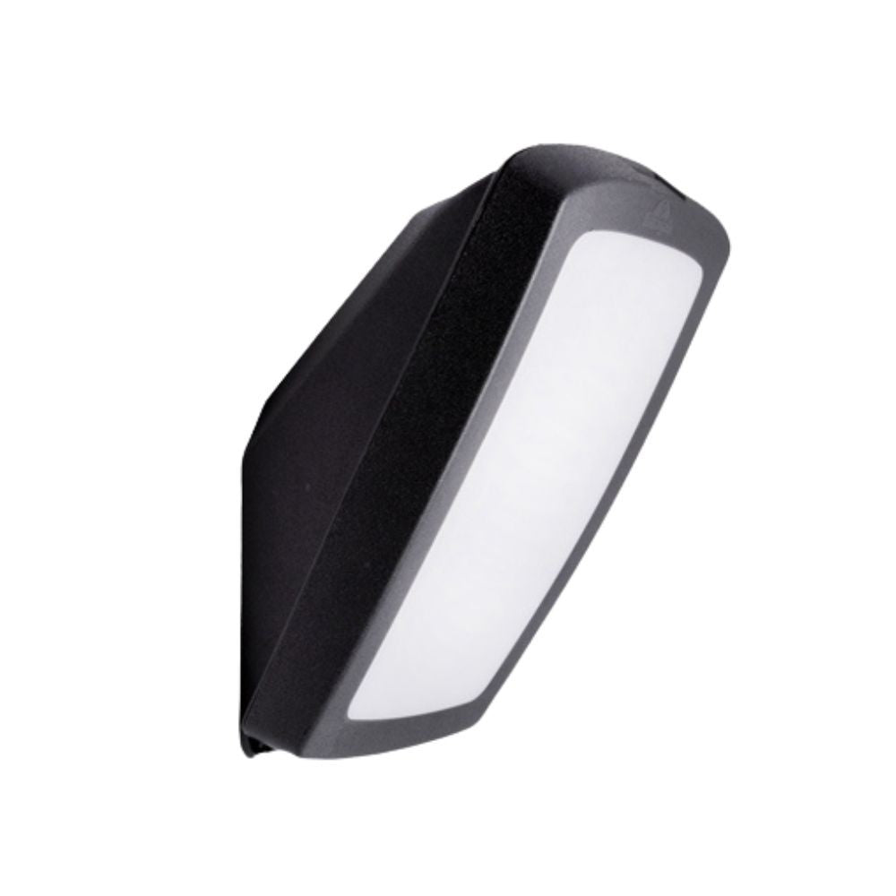 Applique da Parete in Resina GERMANA Nero Opale E27 IP66
