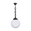 Lampada a Sospensione in Resina SICHEM/G250 Nero Opale IP66 E27
