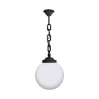 Lampada a Sospensione in Resina SICHEM/G250 Nero Opale IP66 E27