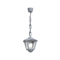 Lampada a Sospensione in Resina SICAR ROBY Grigio Trasparente IP55 E27