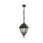 Lampada a Sospensione in Resina SICHEM CEFA Nero Trasparente IP55 E27