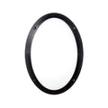 Plafoniera Ovale da Parete o Soffitto in Resina MADDI Nero Opale IP66 E27