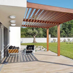 Plafoniera Rotonda da Parete o Soffitto in Resina BERTA Nero Opale IP66 E27