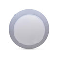 Plafoniera Rotonda da Parete o Soffitto in Resina BERTA Grigio Opale IP66 E27
