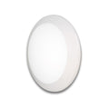 Plafoniera Rotonda da Parete o Soffitto in Resina UMBERTA Bianco 2 x E27