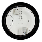 Plafoniera Rotonda da Parete o Soffitto in Resina UMBERTA Nero 2 x E27