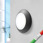 Plafoniera da Parete o Soffitto in Resina BERTINA Nero con GX53 10W CCT