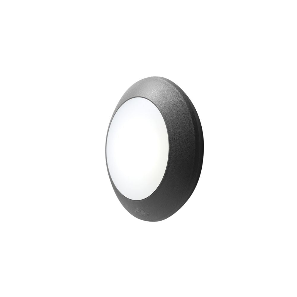 Plafoniera da Parete o Soffitto in Resina BERTINA Nero con GX53 10W CCT