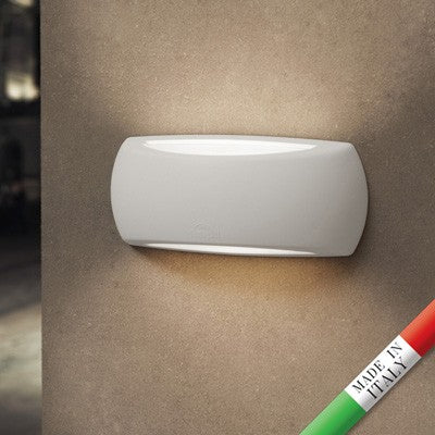 Applique in Resina Up & Down FRANCY WALL Bianco IP55 E27 CCT