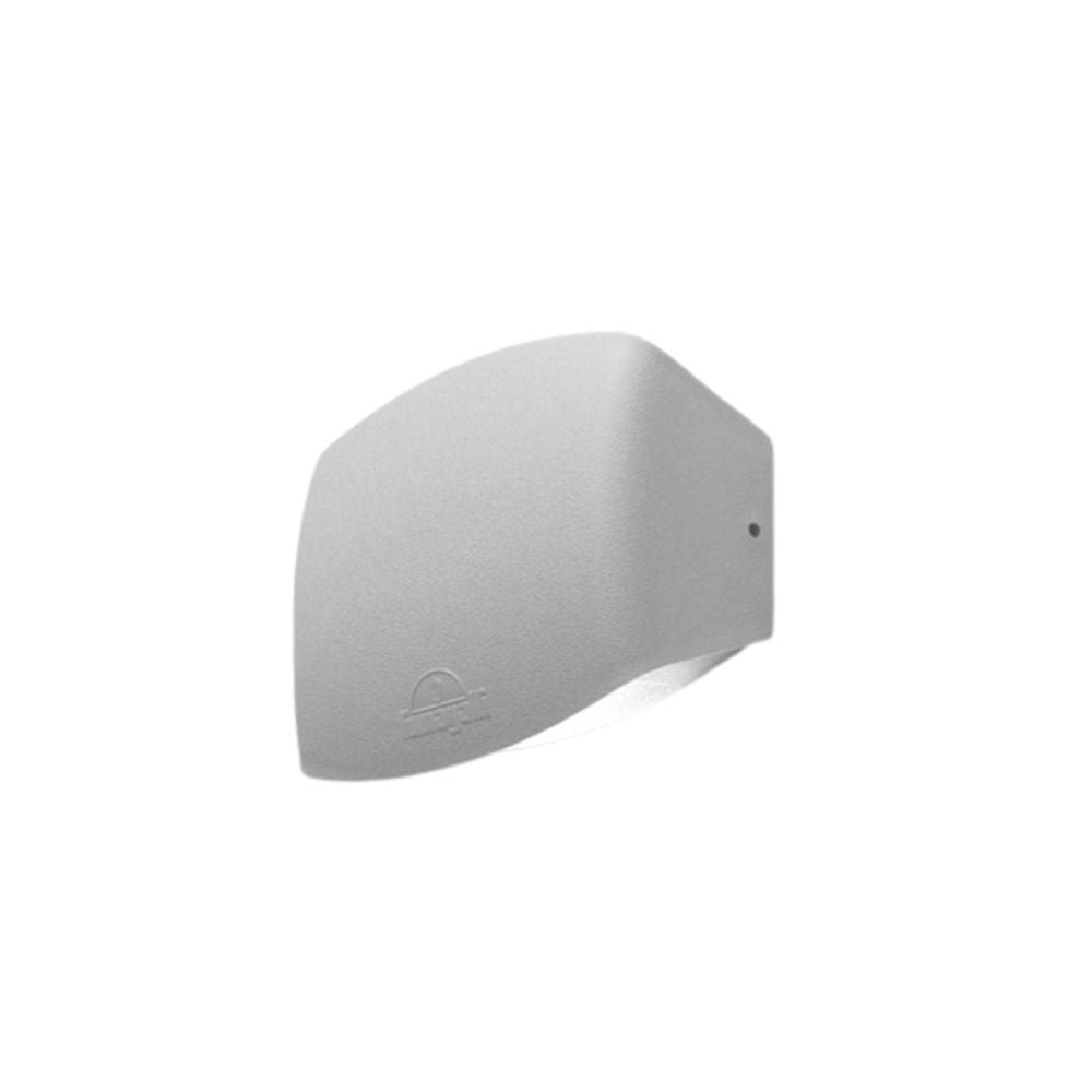 Applique in Resina ABRAM 150 Bianco IP55 con LED R7S 3,5W CCT