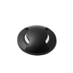 Segnapasso in Resina Faretto Carrabile ALDO 2L Nero con G9 1,7W 4000K