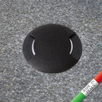 Segnapasso in Resina Faretto Carrabile CECI 90 2L Nero con GU10 CCT