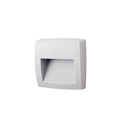 Segnapasso in Resina LORENZA 150 Bianco IP55 con R7S 3,5W CCT