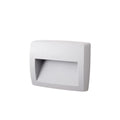 Segnapasso in Resina LORENZA 190 Bianco IP55 con R7S 7,5W CCT