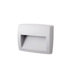 Segnapasso in Resina LORENZA 190 Bianco IP55 con R7S 7,5W CCT