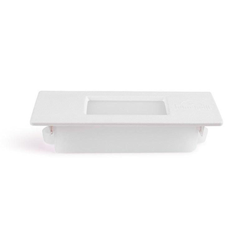 Segnapasso da Incasso in Resina NINA 150 Bianco IP55 con R7S 3,5W CCT