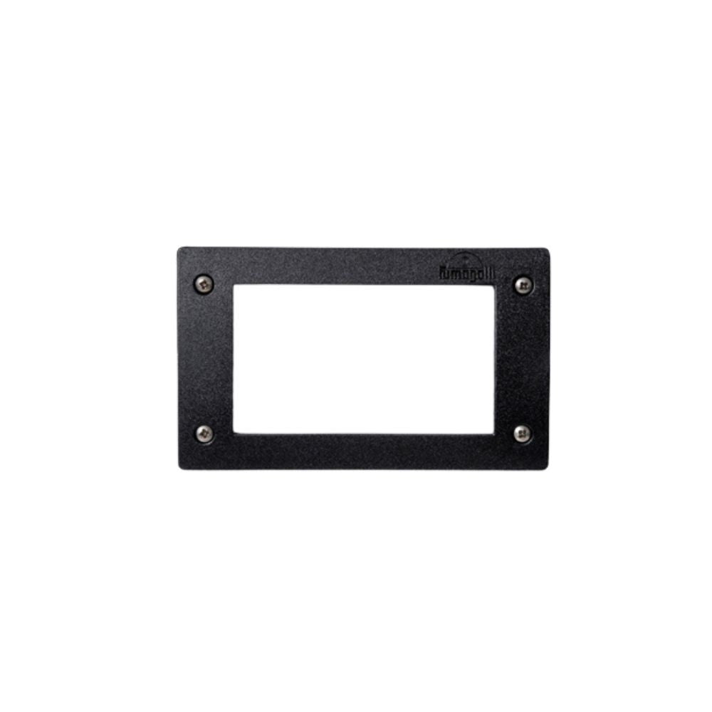 Segnapasso da Incasso in Resina LETI 200 Nero IP66 con GX53 3W CCT